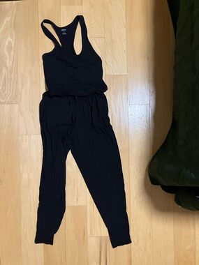 Black Racerback Jumpsuit - Aerie